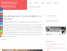 Tablet Screenshot of marriagemarkers.com